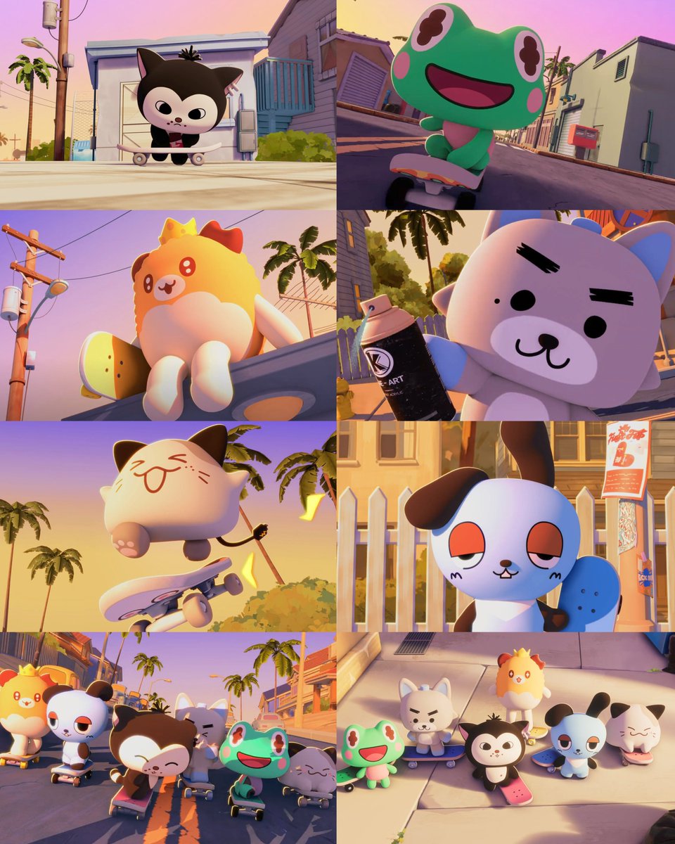 jypeaknation's tweet photo. KICKDOONGS ARE SO CUTE I CAN’T 😭💙🛹✨ They’re tiny, adorable, and each one has so much personality! 🥹🫶🏻

#KickFlip @kickflip_jype https://t.co/3AS69VjP1b