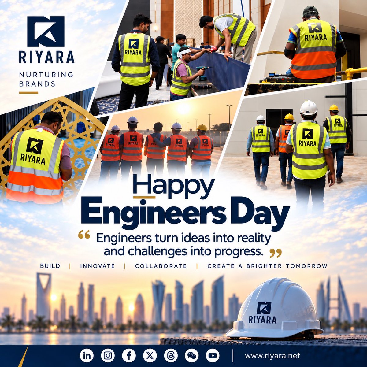 Riyaraconsult's tweet photo. Happy Engineers Day 🦺

#riyara #riyarabh #riyarasaudi #riyaradoha #teamriyara https://t.co/fLBX934PSO