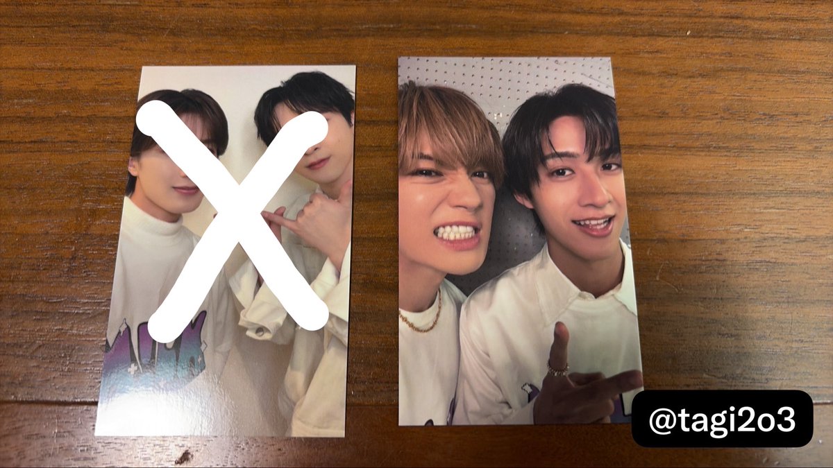 tagI2O3's tweet photo. @trxhk_kk 検索より失礼します。
当方さのそのトレカ所持しております。郵送にはなりますがそのざきトレカとの交換可能でしょうか？ https://t.co/jQuJFGdgmA
