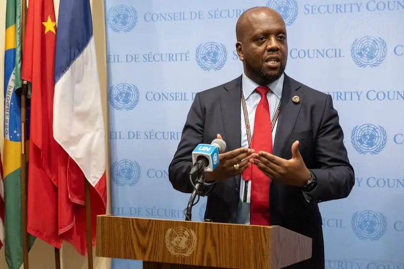 poaenglish's tweet photo. Who is taking the lead on #UN peace operations in Africa? Kenya’s #KimaniMartin was named UN Assistant Secretary-General for #Africa (#DPPA-DPO), bringing a 25-year track record in international diplomacy to the role. Read More: https://t.co/gg8bq0KPj1
#PulseOfAfrica #UN #POA https://t.co/W4kcr9wNsb