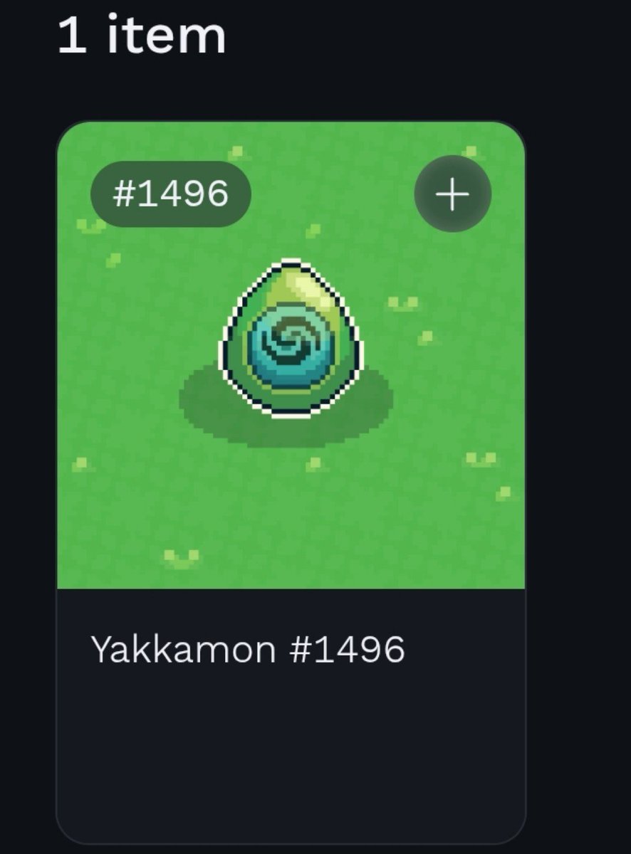 Dan17850's tweet photo. Feliz con el mint logrado en @yakkamon_game. 

Obtuve el #1496 aunque estaría más feliz si hubiese obtenido el 1500 😅

Espero poder mintear otro en las siguientes olas y que todos tengan la oportunidad de obtener uno. 💪🏻 https://t.co/OC3UqyNeRM