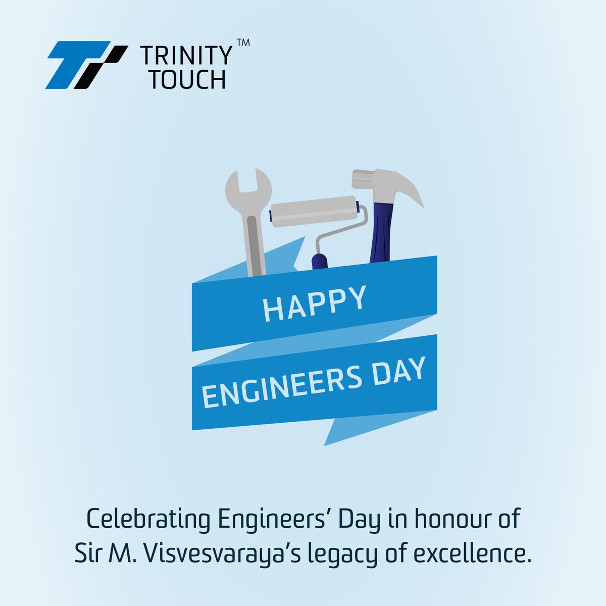 TrinityTouch's tweet photo. ⚙️ Happy Engineers’ Day!

Behind every #innovation is an engineer turning ideas into solutions, challenges into possibilities, and #technology into progress.

At Trinity Touch, we celebrate the minds engineering a better tomorrow. 🚀

#EngineersDay #TrinityTouch #Engineering https://t.co/fWRMGt1Olk