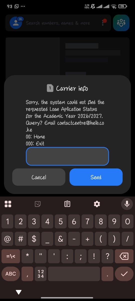 Odinga_jay's tweet photo. @HELBpage Hello I already sent the letter you requested but nothing changed kindly check dm and advice 
I'd number 41737006 https://t.co/JXbsZfXc8I