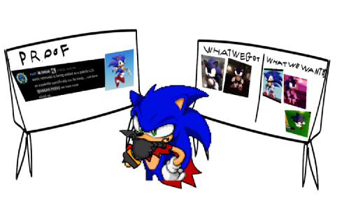 julienns35's tweet photo. @LilacPR_ can you oh please give us the correct remodel for sonic in 0.2 it was changed the last minute i have proof it was supposed to only be a color not a accessory. https://t.co/IFOvGWiu7F