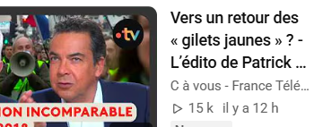 TvlCampagnol's tweet photo. Pourquoi parle t-il de la journée du 17 si ce n'est pas parce qu'elle est organisée par le gouvernement ? https://t.co/QRV4B65AK4