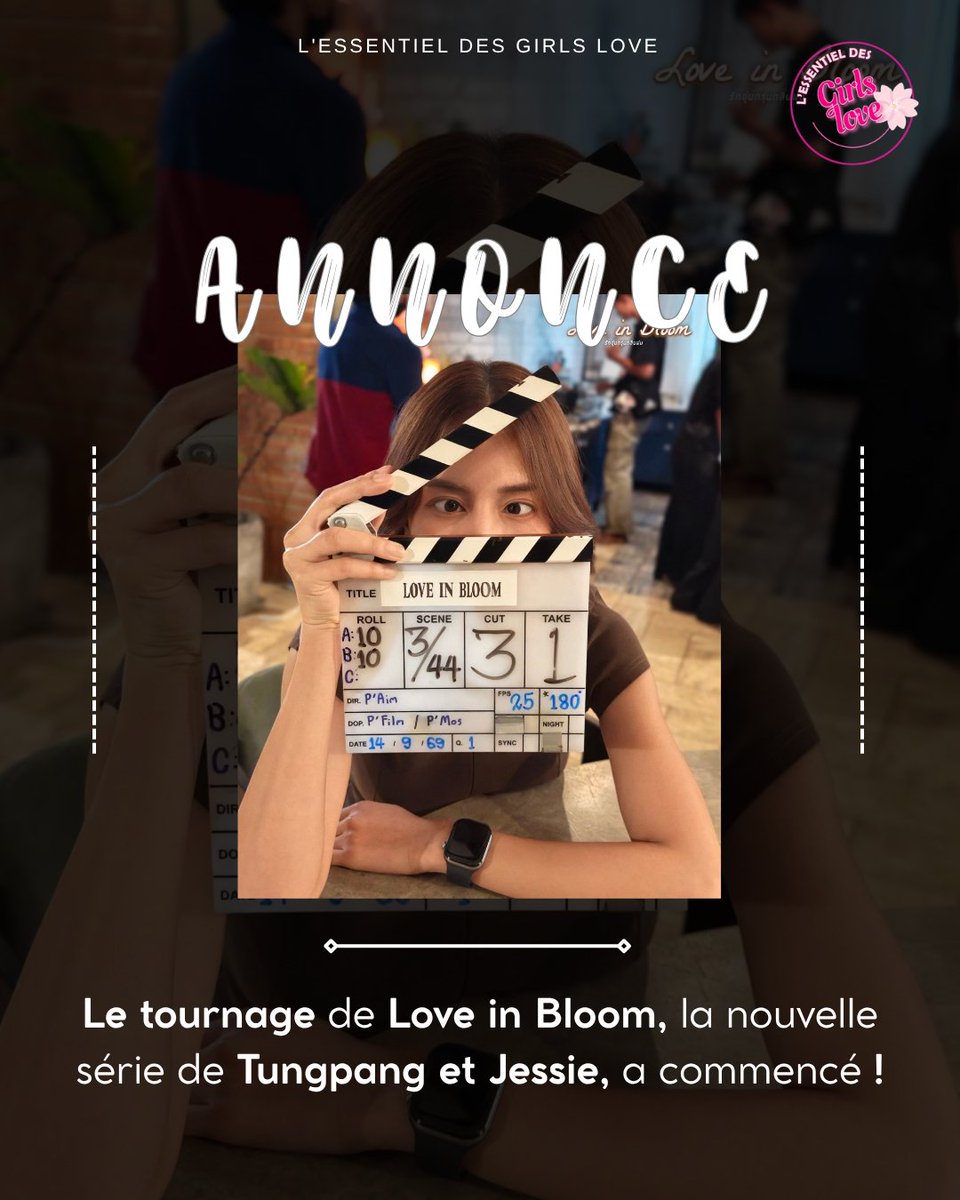 gl_lessentiel_'s tweet photo. Tungpang et Jessie bientôt de retour! 💫
En effet, le tournage de leur prochaine série, Love In Bloom vient tout juste de commencer.
Hâte de les retrouver?!
#tungpangjessie #lessentieldesgl
#LoveInBloomTheSeries https://t.co/8BzNYqVHRv