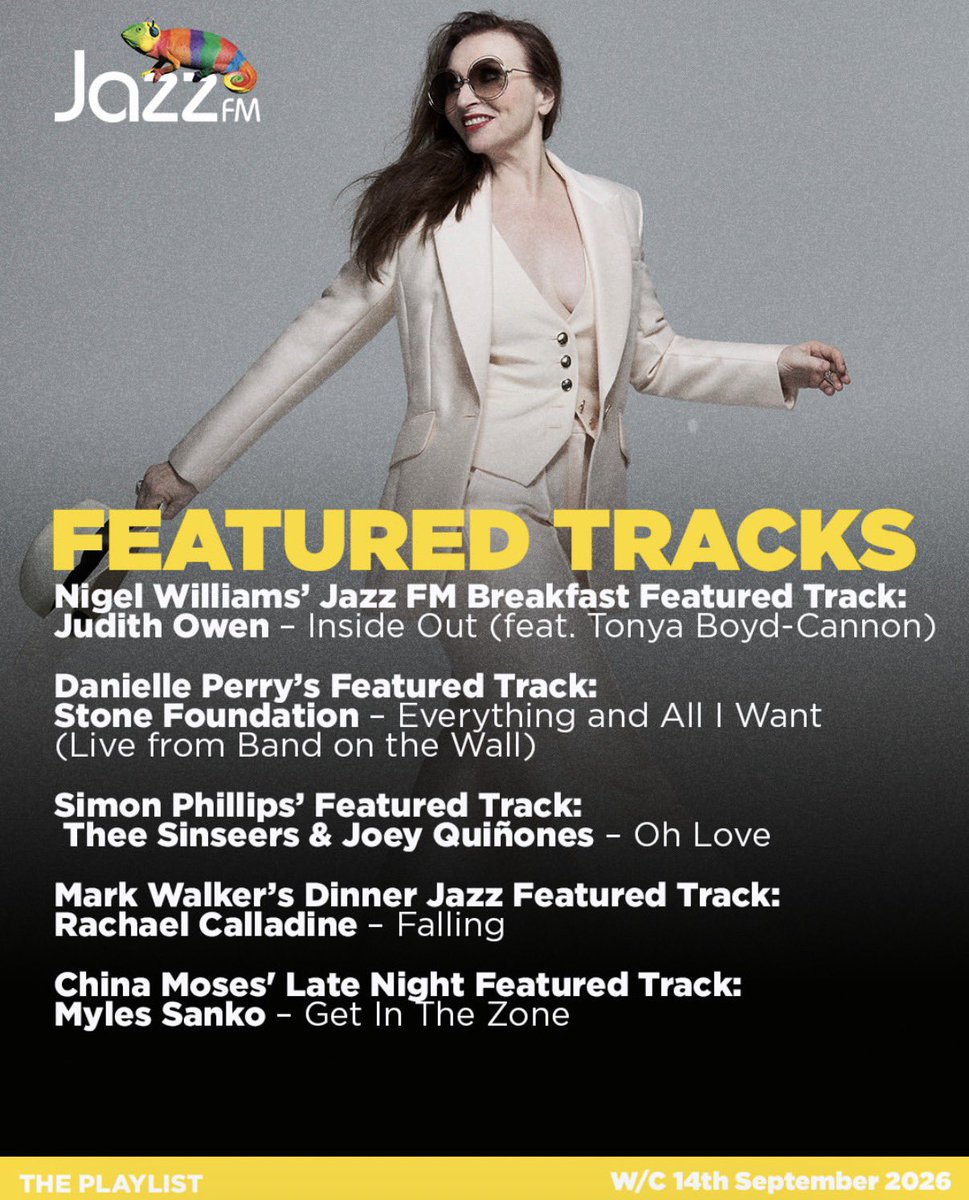stonefoundation's tweet photo. Big shout out to @jazzfm for making “Everything &amp; All I Want” their featured track of the week, taken from our new Live at Band on the Wall record.
We will have an update soon on the delayed vinyl/cds folks sorry about the hold up 

#trackoftheweek
#live https://t.co/qmvp4LzpPe