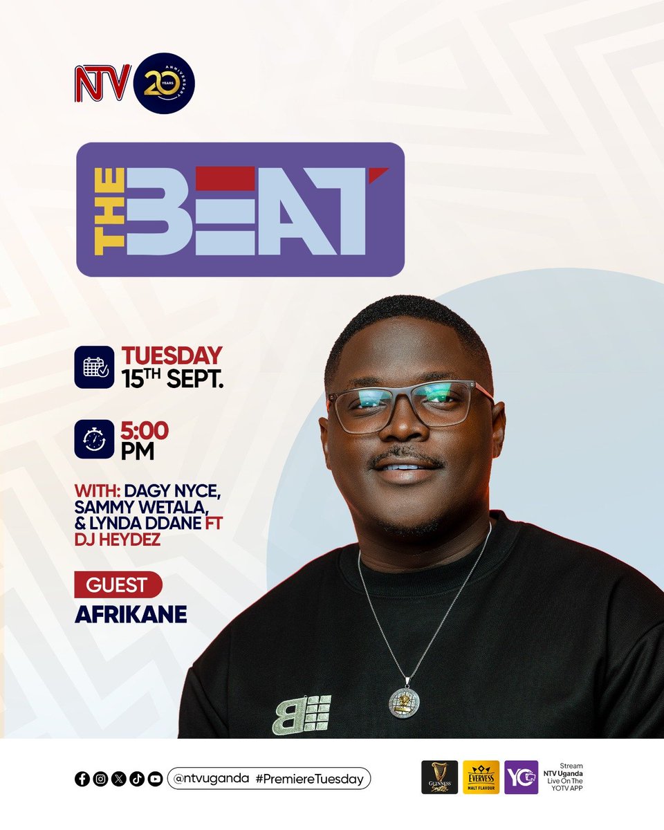 afrikane_ug's tweet photo. Leero ku Ntv the Beat 📌

We Officially Premier the KOLE Official Music Video. Btw spare a few minutes and first enjoy this Ugandan Sound Here ;↩️

https://t.co/Lc7zrYI4UP https://t.co/0HydPK7s1t