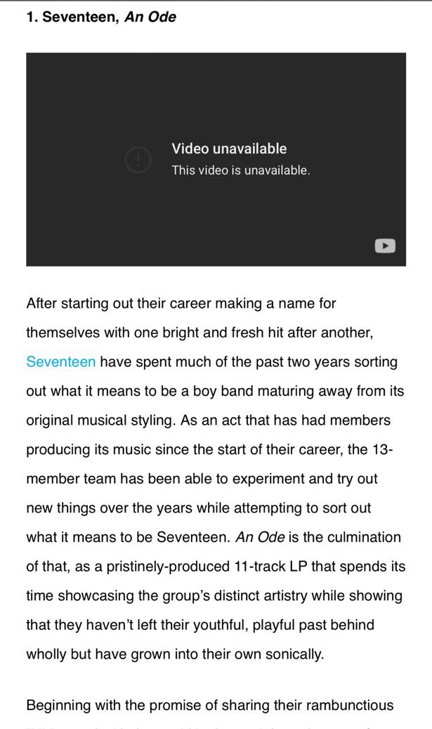 horanghaeBK's tweet photo. Reminder that Billboard picked SEVENTEEN ‘AN ODE’ as the best kpop album of 2019 

“It (an ode) is truly a homage to Seventeens thoughts and artistry and showed us how to remain earnest to an identity while still evolving.” https://t.co/kvMX54x6Vi