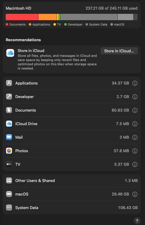 ATechAjay's tweet photo. Wiped out ~100GB 🤩 

Deleted:
~/Movies
~/Library/Caches
~/Library/Logs
~/Library/Containers
~/.ollama
~/.android
~/Library/Android 
rm -rf ~/.gradle

use a nice tool for this: Mole 
- Scan storage
- Find large files
- Clean caches
- Clean leftovers
- Uninstall apps
- Remove developer junk

Try Mole: https://t.co/n7VhMJ0W5N