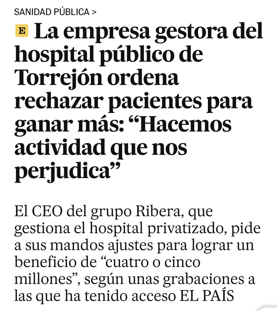 EmilioDelgadoOr's tweet photo. Entonces, Ayuso…esto de quién es culpa?…¿De la ETA?, ¿De los inmigrantes?, ¿Del Comunismo?, ¿O de reducir los servicios públicos a su mínima expresión para abrir el campo de negocio a las empresas privadas? https://t.co/Ui2iuiWZQV
