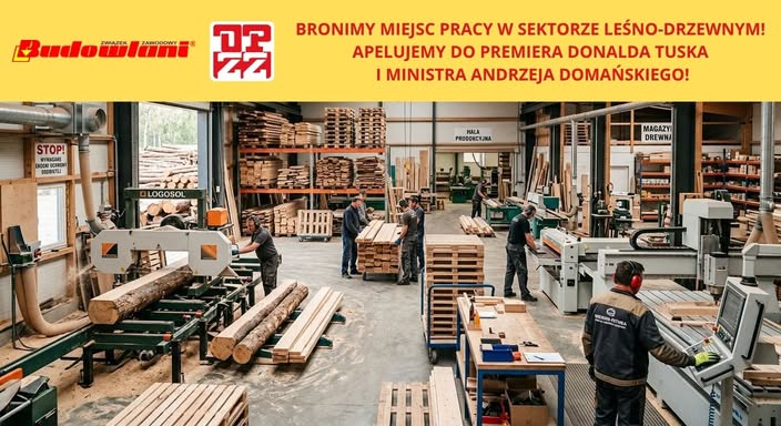 zzbudowlani's tweet photo. 🌲BRONIMY MIEJSC PRACY W SEKTORZE LEŚNO-DRZEWNYM!🚨
ZZ „Budowlani" i OPZZ w piśmie do premiera Tuska i ministra Domańskiego: żądamy przeniesienia dialogu na poziom całego rządu, udziału związków w decyzjach o przyszłości branży i Paktu dla sektora leśno-drzewnego i miejsc pracy. https://t.co/VuBboE83Nt