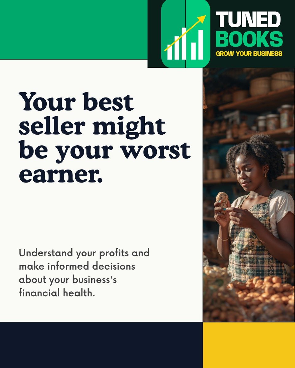 tunedbooks's tweet photo. Best Seller? Worst Earner?

Open TunedBooks to check your real profits, High volumes does not always mean high profit. Start free for 60days

https://t.co/1D3bkryqhq https://t.co/49IyytY4kh