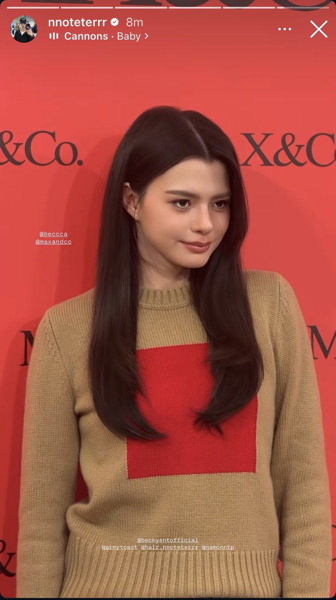 BECKYTRENDLAB's tweet photo. REBECCA X MAXANDCO
#MaxandcoxBecky 

IG Story from nnoteterrr 

https://t.co/82SSjwSo81 https://t.co/nMmD1IXgiL