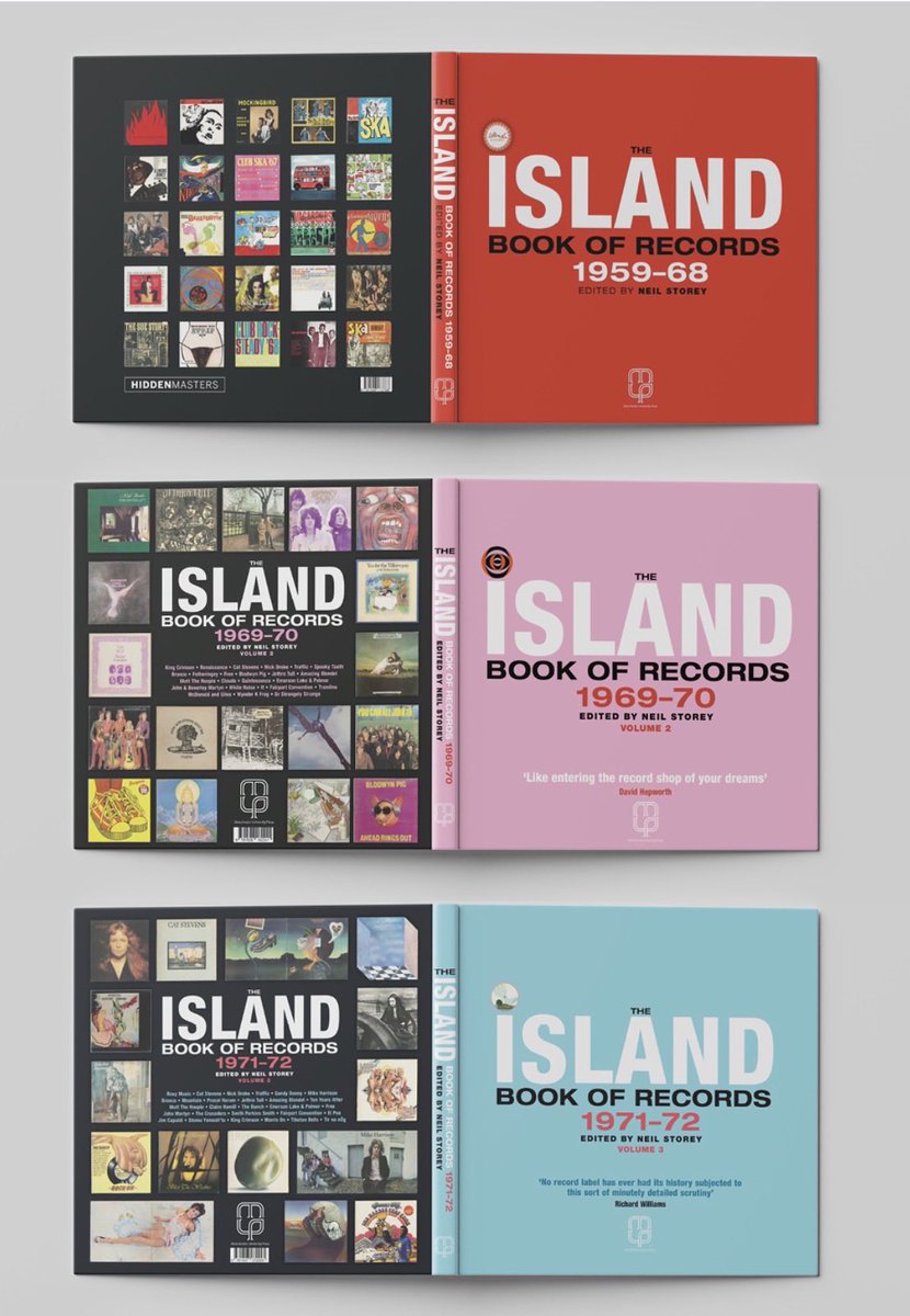 IBoRBook6970's tweet photo. @XMartinsMusicX As seen in the third volume of The Island Book of Records 1971-72 - published October 6 - lavish vinyl sized 480 pages  on 110 Island albums https://t.co/Yo80kXUPdY https://t.co/kp0bnmkvMr