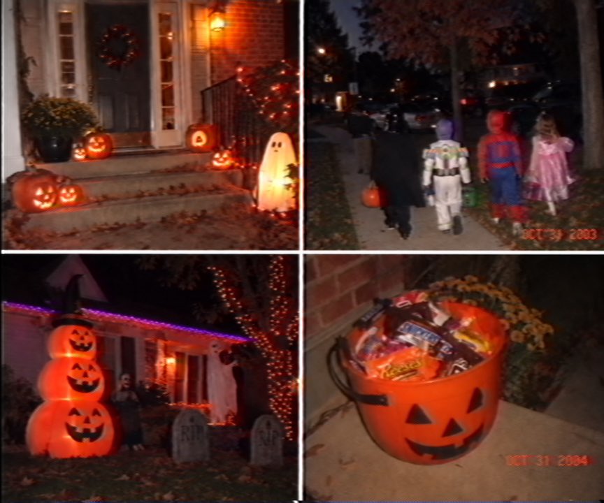 NostalgiaYZ's tweet photo. Halloween in the early 2000s. https://t.co/savNbJmLSp
