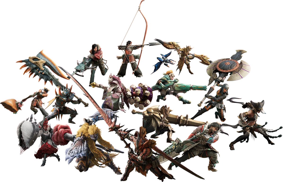 MHKogath's tweet photo. And that's a wrap on the Monster Hunter Wilds: Ascendance weapon trailers. Which one was your favorite? https://t.co/H39ZOog16v