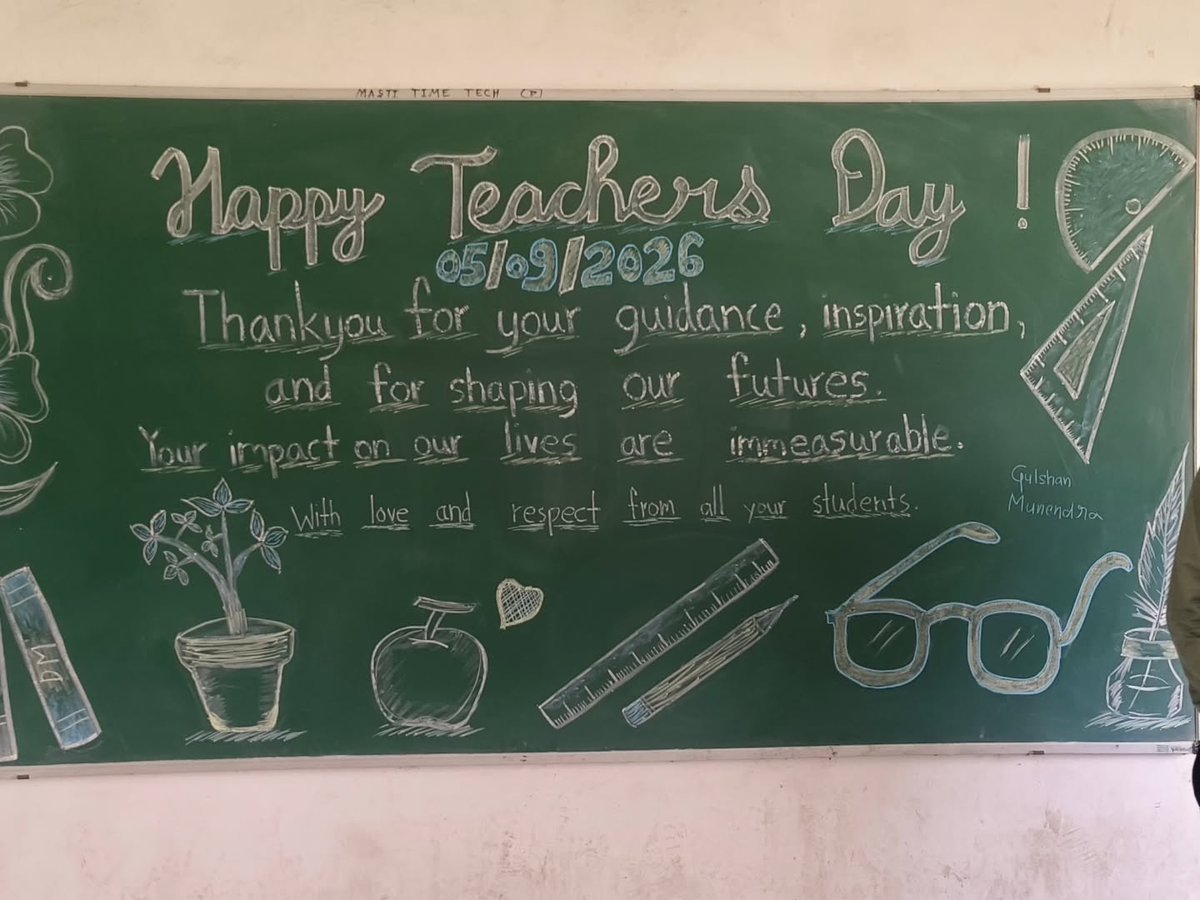 DeandreFenbky2's tweet photo. Dear students, thank you for your warm wishes and thoughtful gestures on Teachers’ Day. Your love and appreciation mean so much to me. I’m proud and fortunate to have such wonderful students. Keep learning, growing, and believing in yourselves! https://t.co/RTQJFDxwZz