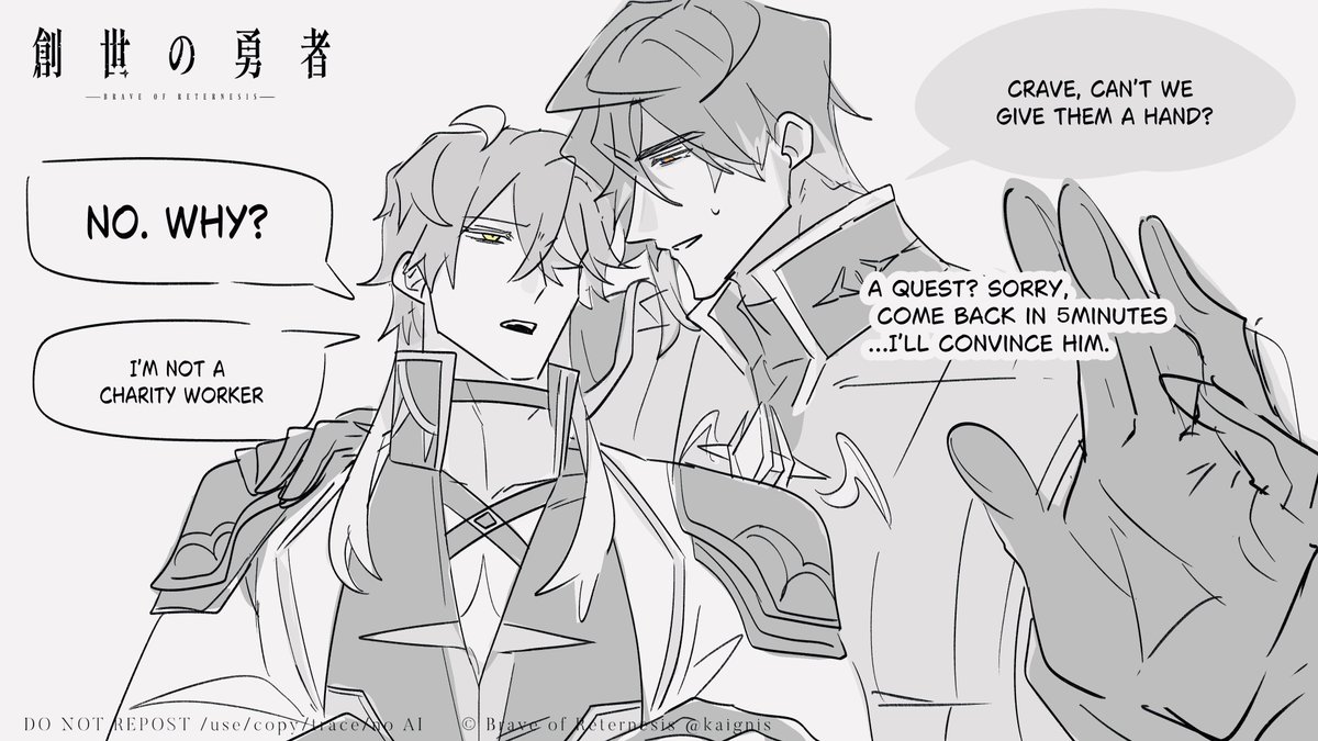 Ig2s_'s tweet photo. OC|...5分後にまた来てくれ、説得しよう
-
#創世の勇者 #oc #arttwt #artmoots
#BraveOfReternesis https://t.co/M6Fo4sHUDf