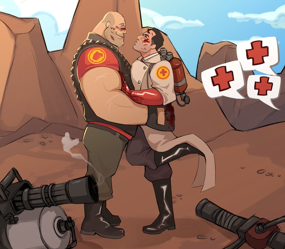 S_SHARKK1T's tweet photo. Gays :v 
#heavymedic https://t.co/JzauYOi0oK