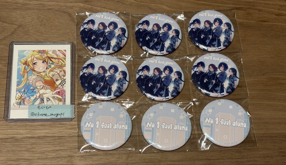 okome_mogupi's tweet photo. 【交換/譲渡】 シャニマス リフラク 缶バッジ 

求:アイキューロゴ1集合1、たりラロゴ1集合1、ソニハロゴ1集合1、∑ロゴ1集合1、彼岸流集合1

譲:ノフィロ集合6ロゴ3

よろしくお願いいたします🙇‍♀️ https://t.co/m5PuELACWf