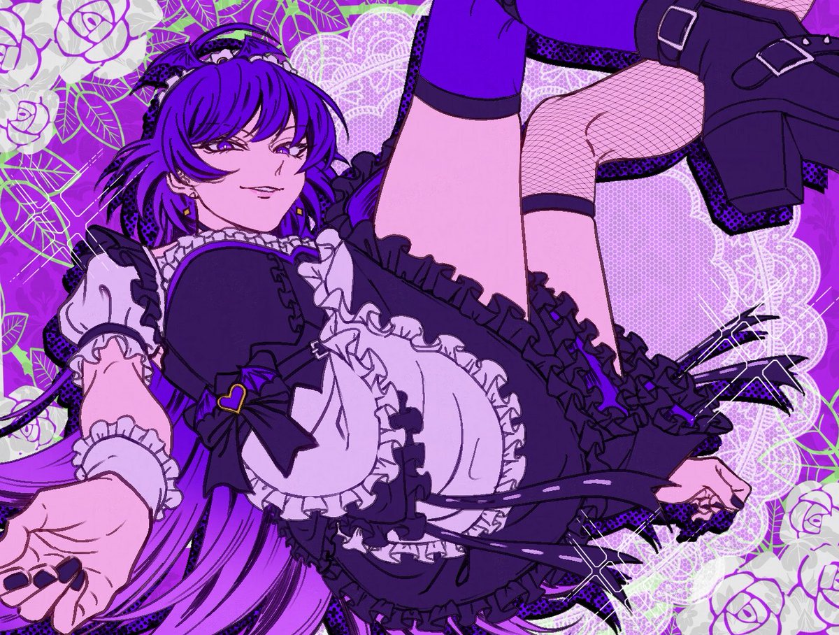 roto_2912's tweet photo. メイドイルミ様💜
コラボカフェありがとうございます

#魔入間
#魔入間FA https://t.co/T3nUyikc08