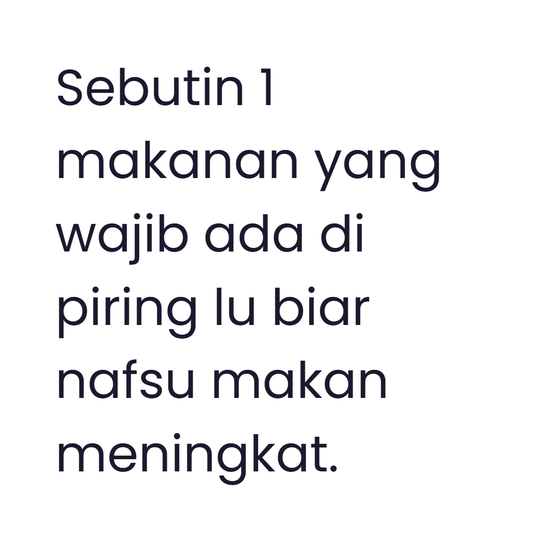 yourvunny's tweet photo. makanan wajib kalian apa? https://t.co/w4QV9l5WYm