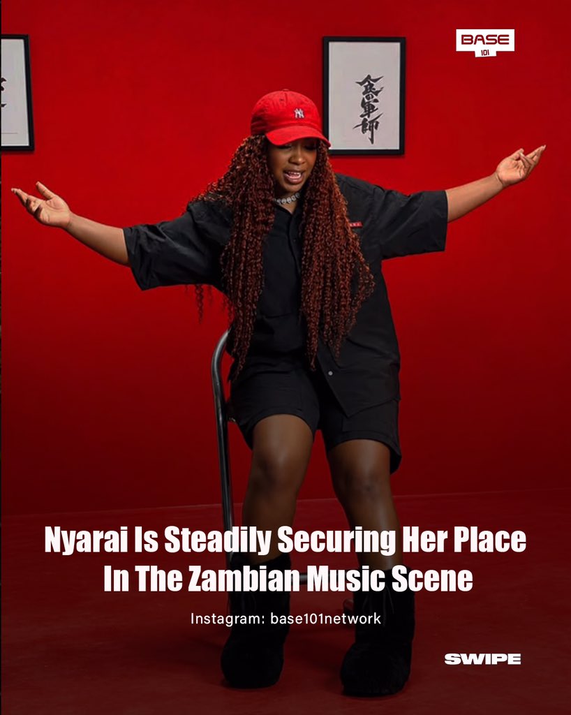 base101network's tweet photo. Nyarai continues to carve out her own space in the Zambian music scene.🔥🔥🔥🔥❤️🇿🇲

Your favorite song by her so far? https://t.co/cNeFdNnmTu