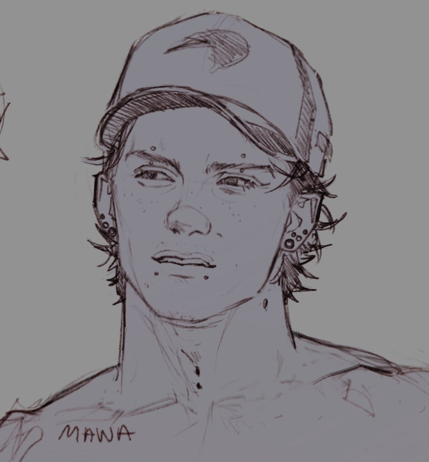 MawaPeach2's tweet photo. I love drawing his face severely. Second nature fr https://t.co/xiJqga2BNX