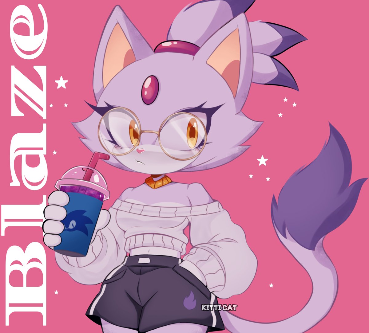 CatFrans's tweet photo. ✨💜Cute🧋✨
#sonic #sonicthehedgehogㅤㅤㅤ #sonicthehedgehogart #sonicfanart #blazethecat #outfit #blazefanart #sonicart https://t.co/ahOJfGkxt0