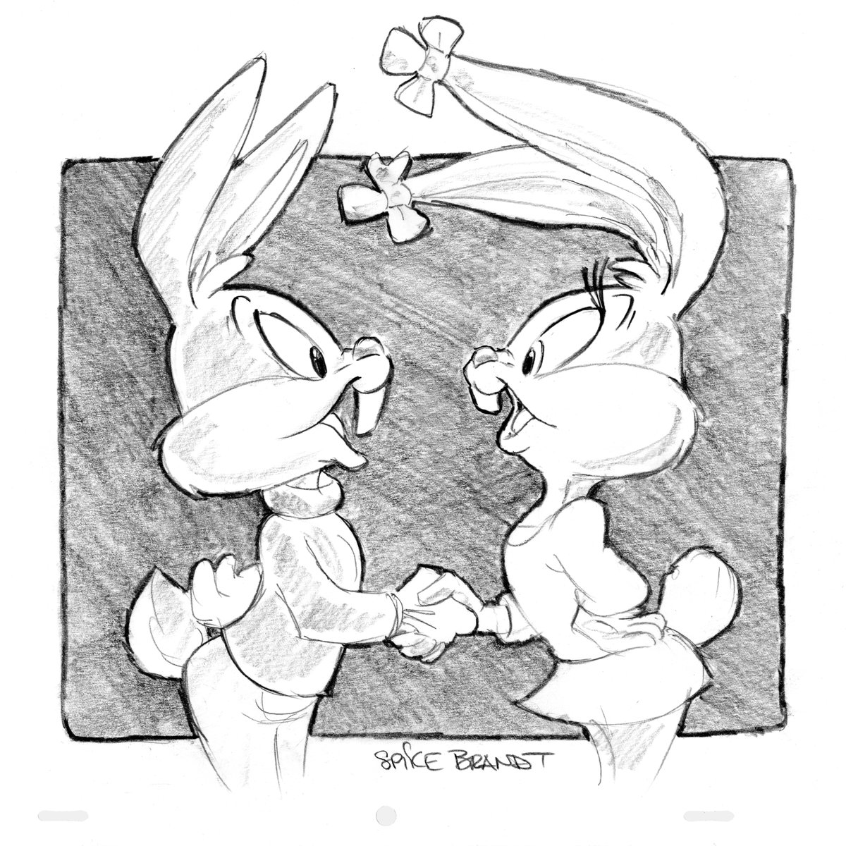 skullislandprod's tweet photo. Babs Bunny and Buster Bunny (no relation) were introduced to the world on September 14th, 1990 when “Steven Spielberg Presents ‘Tiny Toon Adventures’” premiered on CBS as a prime-time special. #TinyToons #LooneyTunes #MerrieMelodies #BusterBunny #BabsBunny #StevenSpielberg https://t.co/BIWQ7fQNdX