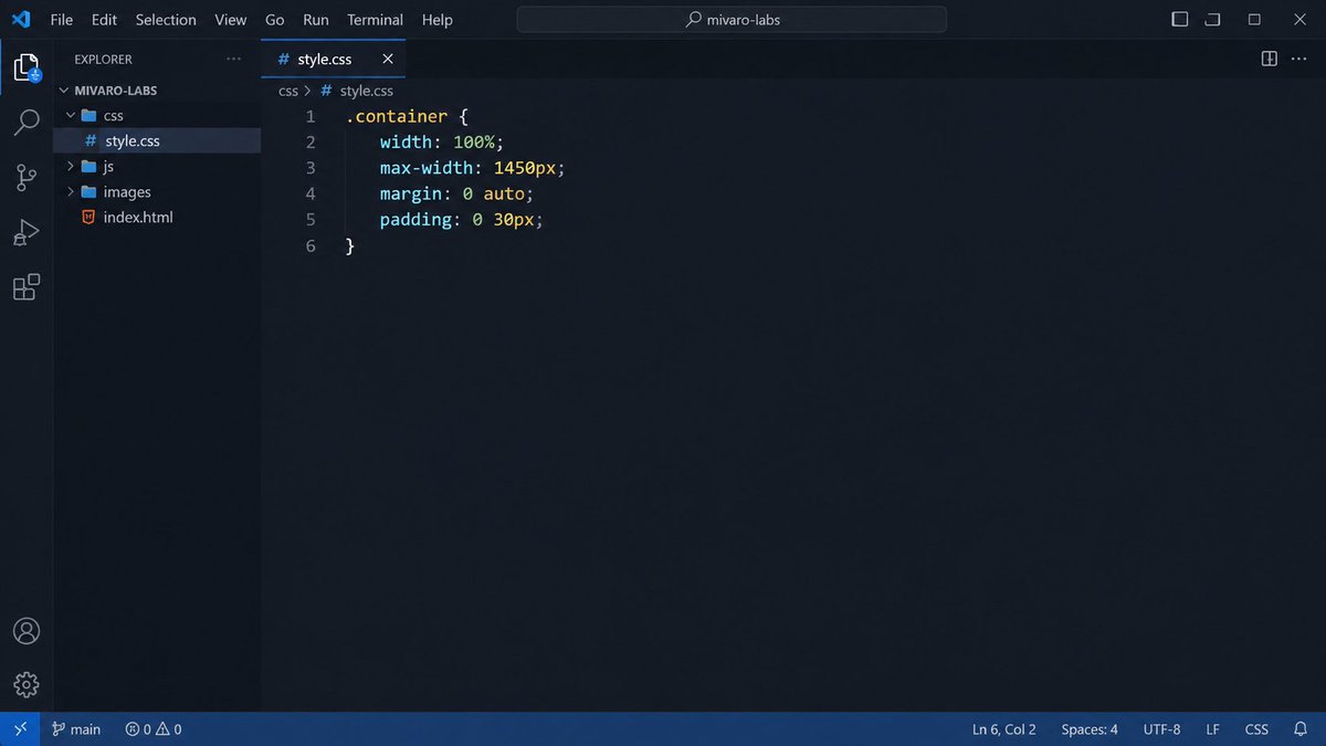 Okwukwe_Obitoro's tweet photo. I am a sucker for full width sections ,so a 1450px container width is my default preference because it gives my website designs the visual balance I'm consistently aiming for ... spacious and modern without feeling excessively stretched.
it makes desktop layouts feel substantial. https://t.co/SWpyvPatAk