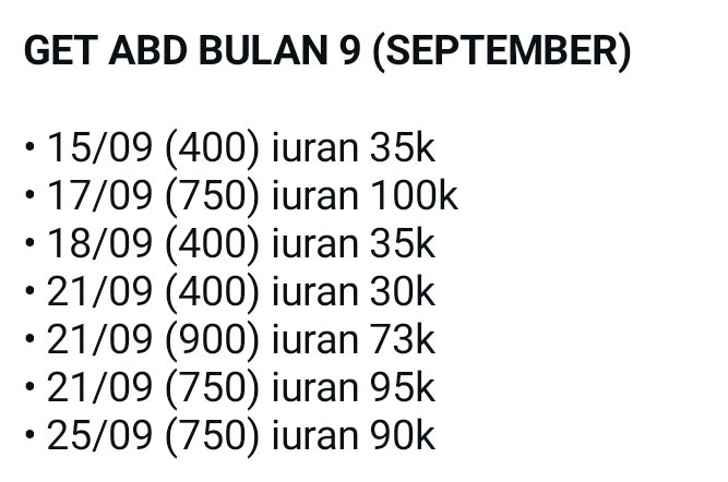 notseisapi's tweet photo. avail arisan get terdekat, um bisa full potget https://t.co/9qiUbWFItJ #zonauang https://t.co/WSfHAX9JpI