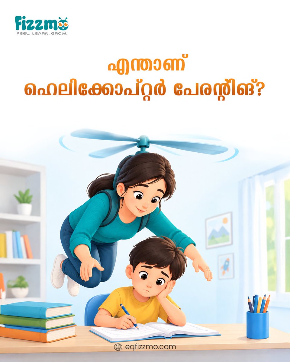fizzmo1234ft's tweet photo. Are you a Helicopter Parent?

Constantly solving problems and making decisions for your child can limit their confidence and independence.

Give them space to try, make mistakes, and learn. 

#HelicopterParenting #ParentingTips #ChildDevelopment #KidsIndependence #Fizzmo https://t.co/XS7KFAjlTF