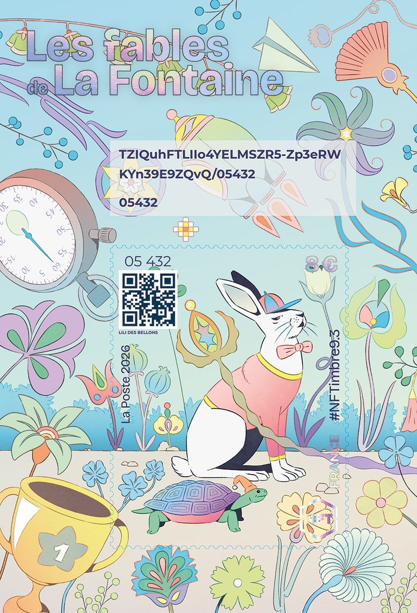 toutsurletimbre's tweet photo. 🦊🐦⬛C'est aujourd'hui à partir de 9h30 !
Lancement de la nouvelle série #NFTimbre9 "Les fables de La Fontaine"
➡️exclusivement sur https://t.co/yB6WFlawfi
@Morin0Frederic @lctl92
#nftimbre #web3 #innovation https://t.co/jxWOL9JP9X