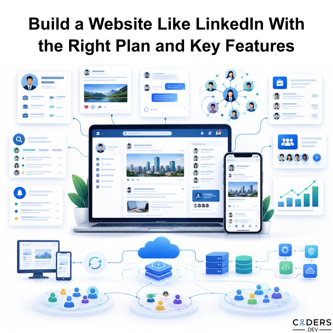 dev_coders's tweet photo. You don't need to build all of LinkedIn on day one.

Start with core profiles, connections, feeds, messaging, and a roadmap for AI-powered growth.

Visit our blog to learn the right approach.

https://t.co/5s2PuuHx2t

#AI #WebDevelopment #TechStrategy #codersdev https://t.co/yUzUG9MEqP