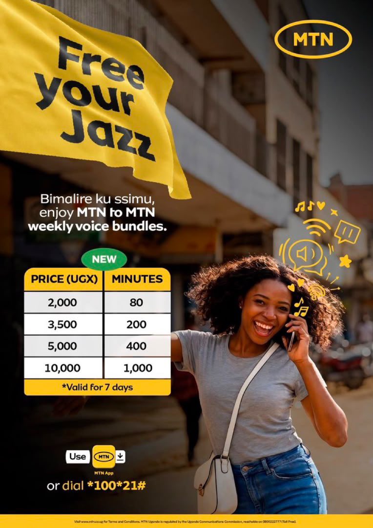 Shunamite256's tweet photo. Some catch-ups need five minutes. Others need an hour and a half.
From 80 to 1,000 minutes, there is a Voice bundle for either one. 

Dial *100*21# or get it on the MyMTN App. 
#MTNVoiceBundles
#FreeYoFire https://t.co/eFjYFv5jlI