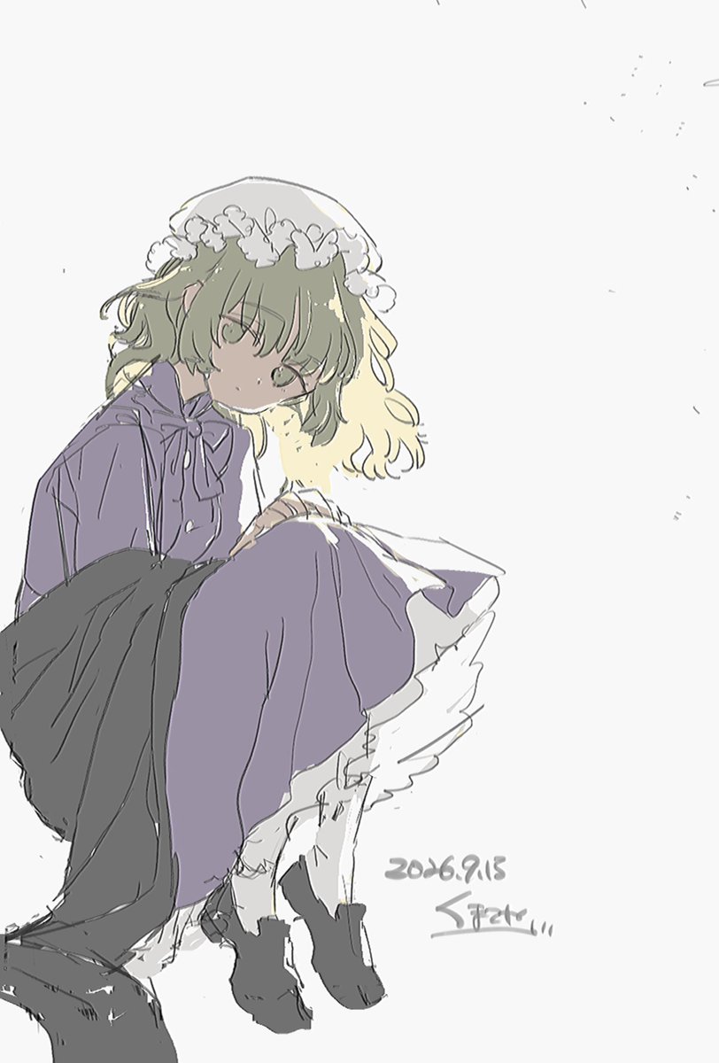 ibogatokumachan's tweet photo. メリーは白タイツ https://t.co/uOjV4Y1GAU