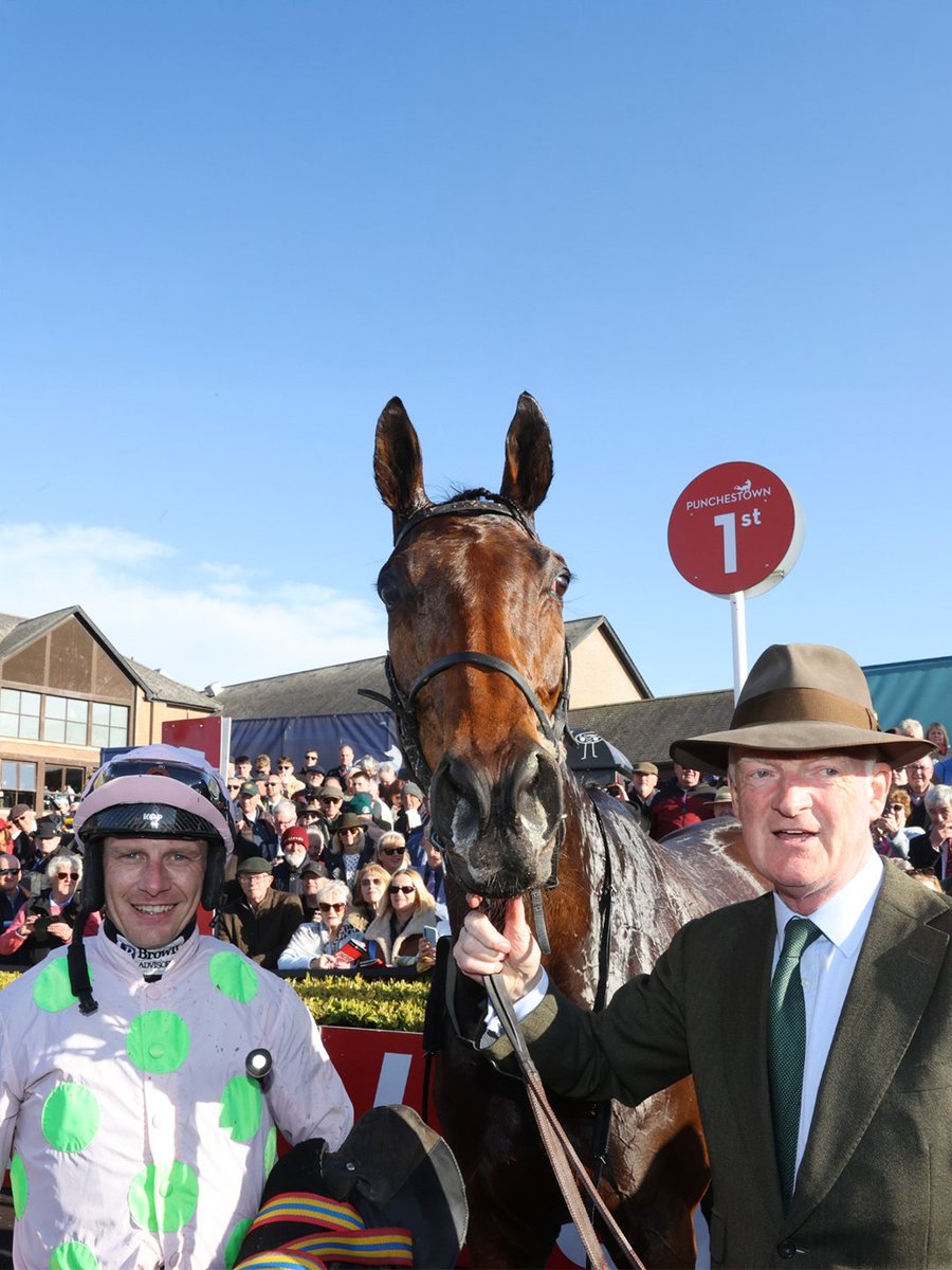 HRIRacing's tweet photo. The birthday duo 🥳

A huge happy birthday to Willie Mullins and his top jockey, Paul Townend! Here's to another year of fantastic races, superstar horses, and more celebrations 🎉 https://t.co/CQuZD5rHlC