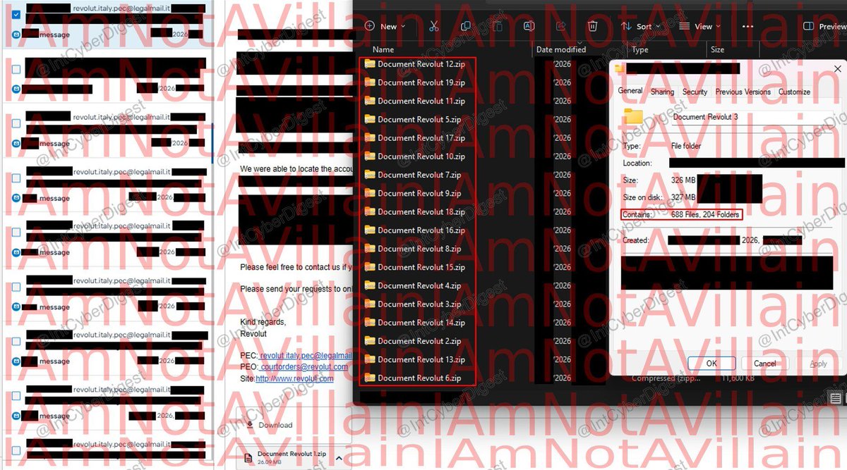Smart_Money's tweet photo. ⚠️🚨 REVOLUT: LEUTE, ES IST SCHLIMMER ALS GEDACHT!

Die Anfrage, auf die die Bank hereingefallen ist, kam aus einem echten Polizeisystem.

Die Gruppe IAmNotAVillain, die seit Sonntag Pässe und Kontoauszüge von Revolut-Kunden veröffentlicht, hat gestern Abend um kurz nach neun deutscher Zeit nachgelegt. Sie habe mehrere Abteilungen der italienischen Strafverfolgung übernommen und die Auskunftsanfragen an Revolut von dort aus verschickt. Wenn das stimmt, hätten auch andere Banken genauso geliefert, weil die Absenderprüfung bei einer echten Polizeidomain immer ein Ja ergibt.

SECHS MONATE IN DER BEHÖRDE

So lange soll der Zugriff gelaufen sein. Als Beleg zeigt die Gruppe das Bild eines Ordners namens Italy: 86.999 Dateien, 5.223 Unterordner, 147 Gigabyte. Darin interne Unterlagen, Dienstkalender, privates Material und die Chat-Protokolle eines Beamten, der sich mit seiner Frau streitet.

Ein Dienstkalender zeigt, wer wen wann getroffen hat. In den internen Unterlagen steht, gegen wen gerade ermittelt wird, und in den privaten Chats steht, wo der Beamte selbst angreifbar ist. Wer so etwas ein halbes Jahr lang mitliest, braucht keine Lücke in einer Bank mehr. 

Von Revolut fordert die Gruppe 10.000 #Bitcoin, nach dem Kurs von heute 779 Millionen Dollar. Bezahlt werden soll in derselben Währung, deren vollständige Transaktionshistorien in den erbeuteten Akten stehen. Seit Sonntag stellt sie jeden Tag Auszüge auf Telegram, mit eigenem Wasserzeichen, und kündigt an, damit weiterzumachen, bis die Bank zahlt. In den bisherigen Paketen stehen Mark Karpelès, der frühere Chef von Mt. Gox, der Tennisprofi Alexander Shevchenko und Felix Römer, der Chef der Glücksspielplattform Gamdom.

Dieselbe Gruppe wirft Revolut vor, Kundendaten an Staaten außerhalb der eigenen Zuständigkeit gegeben zu haben. Nach ihrer eigenen Darstellung kamen die Anfragen dafür aus Italien.

Das italienische Innenministerium hat bis heute Mittag nichts gesagt, die Cybersicherheitsagentur ACN und die Polizia di Stato auch nicht. Belegt ist bisher ein Bildschirmfoto von einem Ordner. Wie viel davon echt ist, weiß ich nicht.

WAS IN DEM PAKET STECKT

Passkopie, Verifizierungs-Selfie, Wohnadresse, IBAN, Abhebungen und die vollständige Transaktionshistorie. Bestand und Anschrift in einer Zeile. Das ist der Grund, warum die Auswahl auf Leute mit hohen Guthaben und Krypto-Abhebungen fiel und nicht auf die Masse der Kartenkunden.

https://t.co/yzMjrH9xo9
