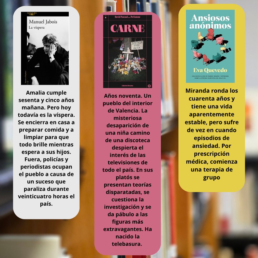 Bibliocontru's tweet photo. ¡Últimas novedades! https://t.co/PRU12AI6bo