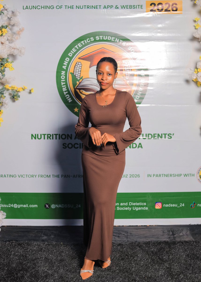 AturindaRe38550's tweet photo. On 12th Sept, I had the privilege of serving as MC & event organizer at the NADSSU Handover & Dinner at Rivonia Hotel & Suites.
I was also handed over as Speaker, NADSSU 2026β2027.
Next chapter: ANAU Student Representative.
#NADSSU @NutritionistsUg https://t.co/66mr0SZEyY