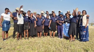 WorldVisionZim's tweet photo. Nswazi youth are creating opportunities and inspiring change in their community. 

Through @WorldVision’s Biblical Empowered Worldview training, they have launched thriving income-generating projects, including goat farming, fish farming and crop production. https://t.co/YaSHQb3dqK