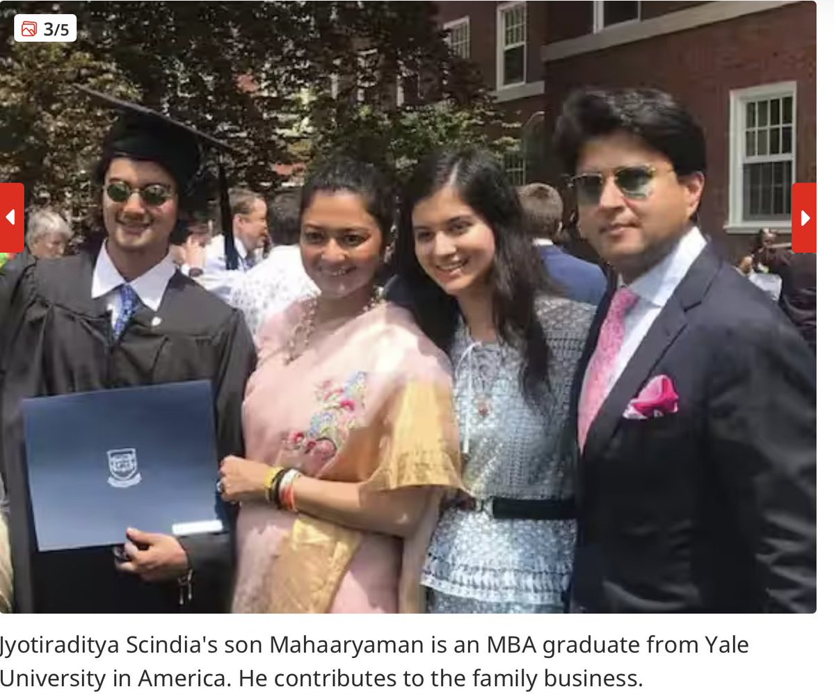 talk2anuradha's tweet photo. His own kid studied at Yale University in America.

But a poor Indian kid should clean rivers in India. https://t.co/kYKKd2ciQg