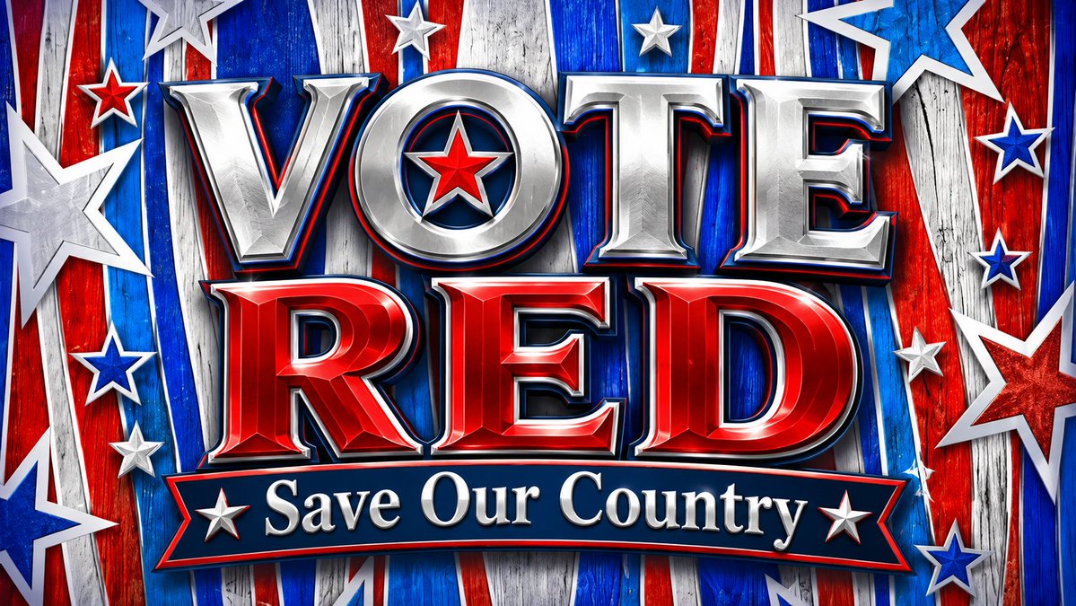 KatieBeGoo's tweet photo. Vote Red!  So important...🇺🇸❤️ https://t.co/vMoBjnCzgi