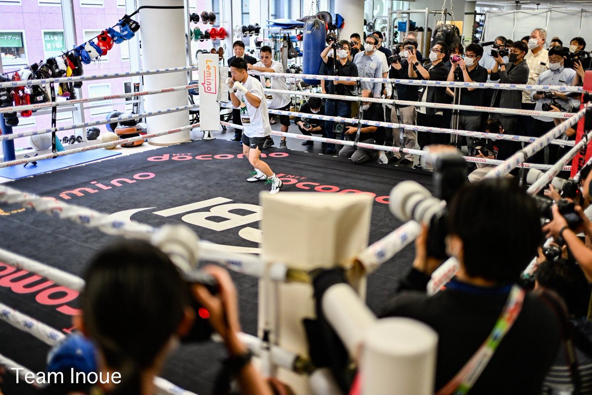 takumainoue_122's tweet photo. 公開練習！
返り討ちにする
最後まで集中　絶対勝つ

皆んなの期待に応える🔥

＠FinitoYamaguchi https://t.co/DzExxOVgkK