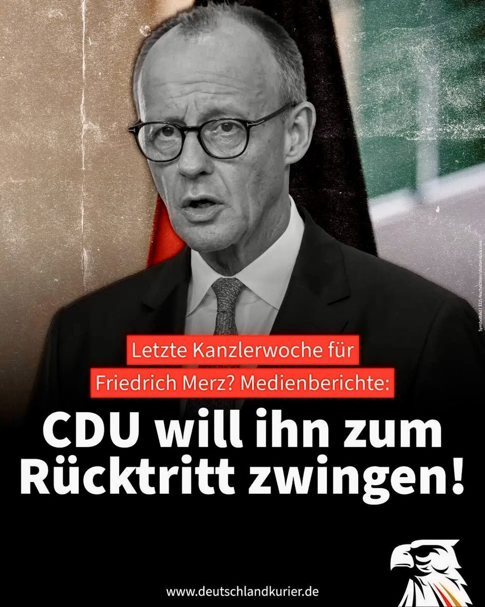 at_michii's tweet photo. Wir fordern den Rücktritt von @bundeskanzler Friedrich Merz.
Wer das ebenfalls fordert, repostet diesen Beitrag gerne. https://t.co/KAgxqgoFHv
