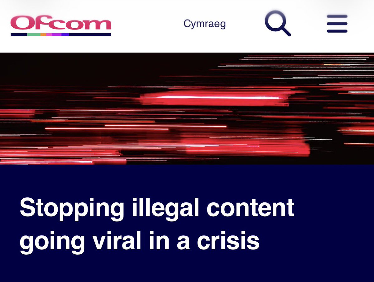 Artemisfornow's tweet photo. ‼️ Under Labour’s “social cohesion” programme Ofcom has launched new ‘crisis response’ rules for social media…

This includes special response teams during a “crisis” and now Labour is looking at including… MISINFORMATION in those crisis playbooks. 

Misinformation is NOT currently within Ofcom’s general remit. So who decides what “misinformation” is? Ofcom? The Government? (Remember Covid.)

And here’s another problem… when they say “illegal content”, that doesn’t necessarily mean a court has ruled it illegal. Platforms make the judgement under the Online Safety Act!

Then there’s the sneaky bit… during a “crisis”, large social media platforms will have a dedicated direct channel for the police to contact them. 

How long before verification becomes mandatory and you need a verified biometric ID just to log on? Soon I’d imagine. 

Then the State doesn’t just know what you say… it has the infrastructure to decide what you’re allowed to say and what you are allowed to know about! … and that’s the most important bit.

Lovely 🤡