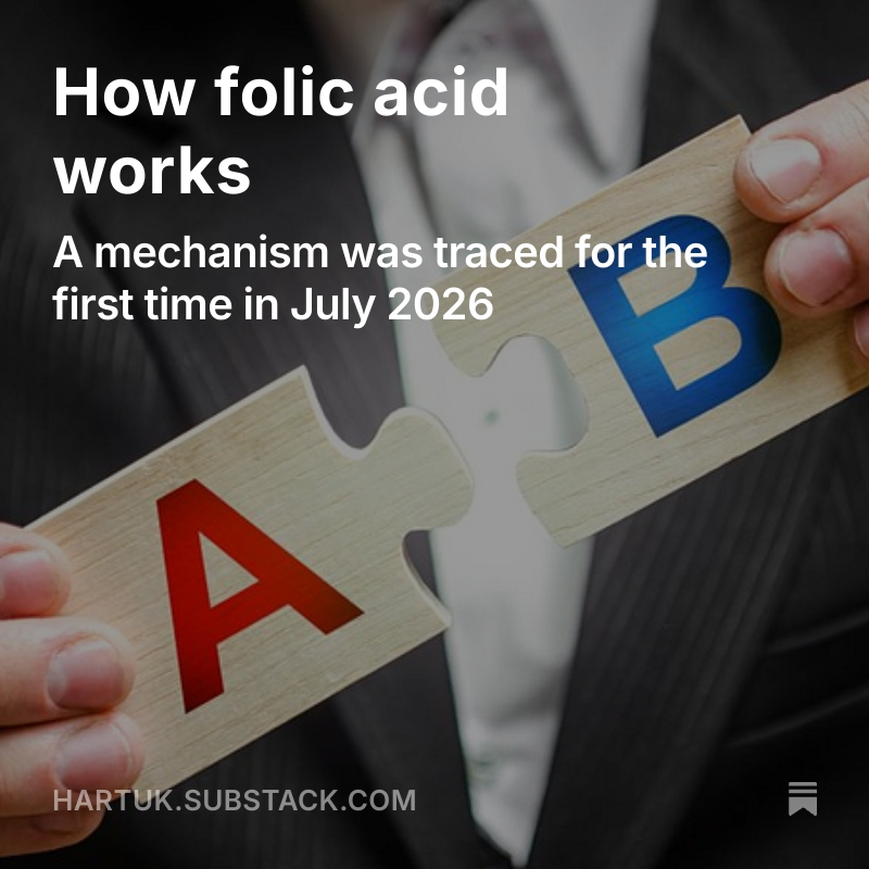 ClareCraigPath's tweet photo. Folic acid acts on an enzyme that affects neural tube development.

It is not simply replacing folate stores.

It is a drug effect.

Article link and petition below: https://t.co/4JLlbDI0eR