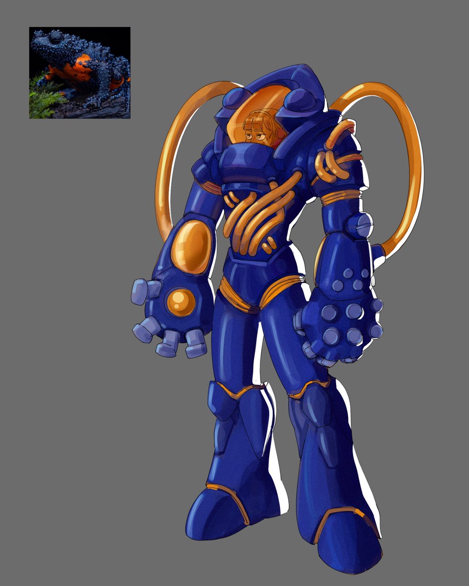 patricksimatup1's tweet photo. Conceptcore daily: Galaxy Frog

#characterdesignㅤ #conceptcore https://t.co/KQTTeE6No0